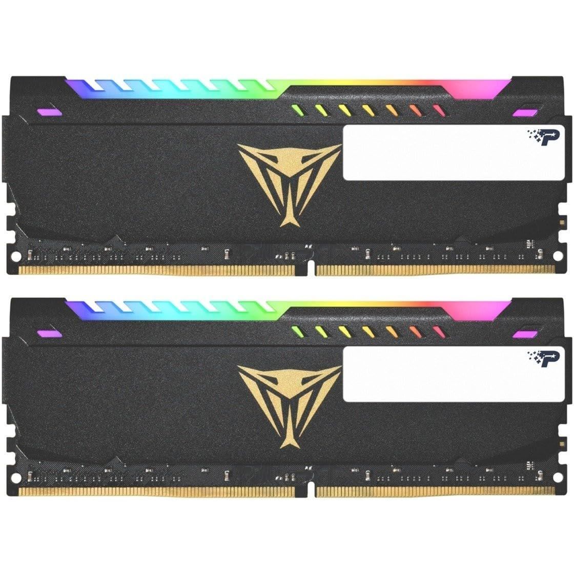 商品 デスクトップ用メモリ デュアルキット 8GBx2枚 16GB PC4-28800 3600MHz DDR4 PVSR416G360C0K RGB Steel Viper パトリオットメモリ Memory Patriot