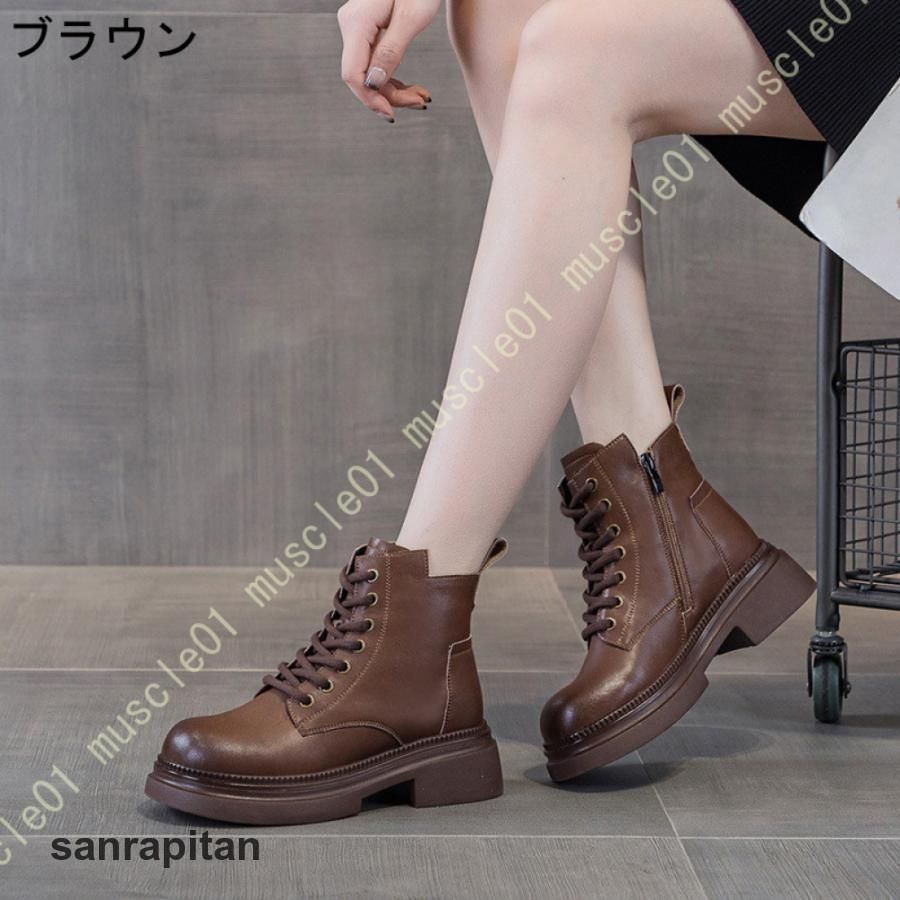 【美品】アルシュ　レザー グレー ブーツ サイドジッパー 美品】アルシュ レザー グレー ブーツ サイドジッパー