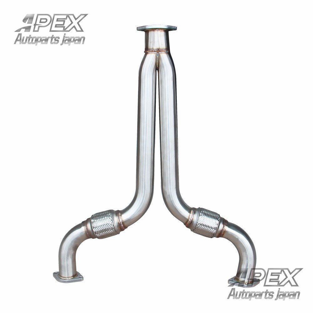 日産 350Z G35 用 201ステンレス製 エキゾーストマニホールド エキゾーストヘッダー ミッドパイプ Yパイプ FFCRYSTALESIA_COM