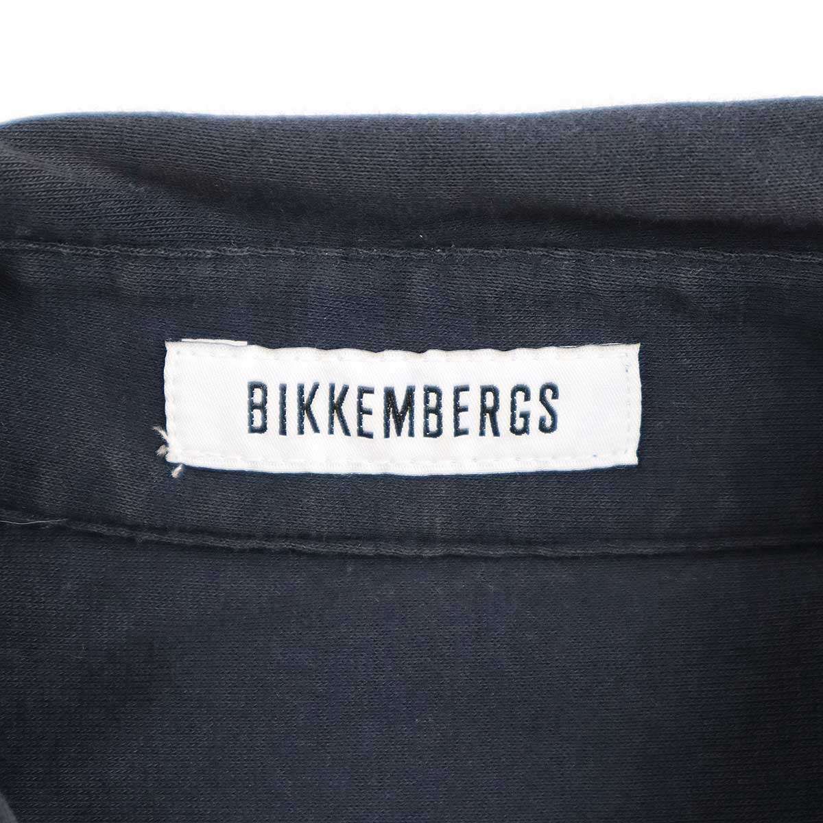 DIRK BIKKEMBERGS ダーク ビッケンバーグ コットンジャージーシャツ ネイビー M - メルカリ
