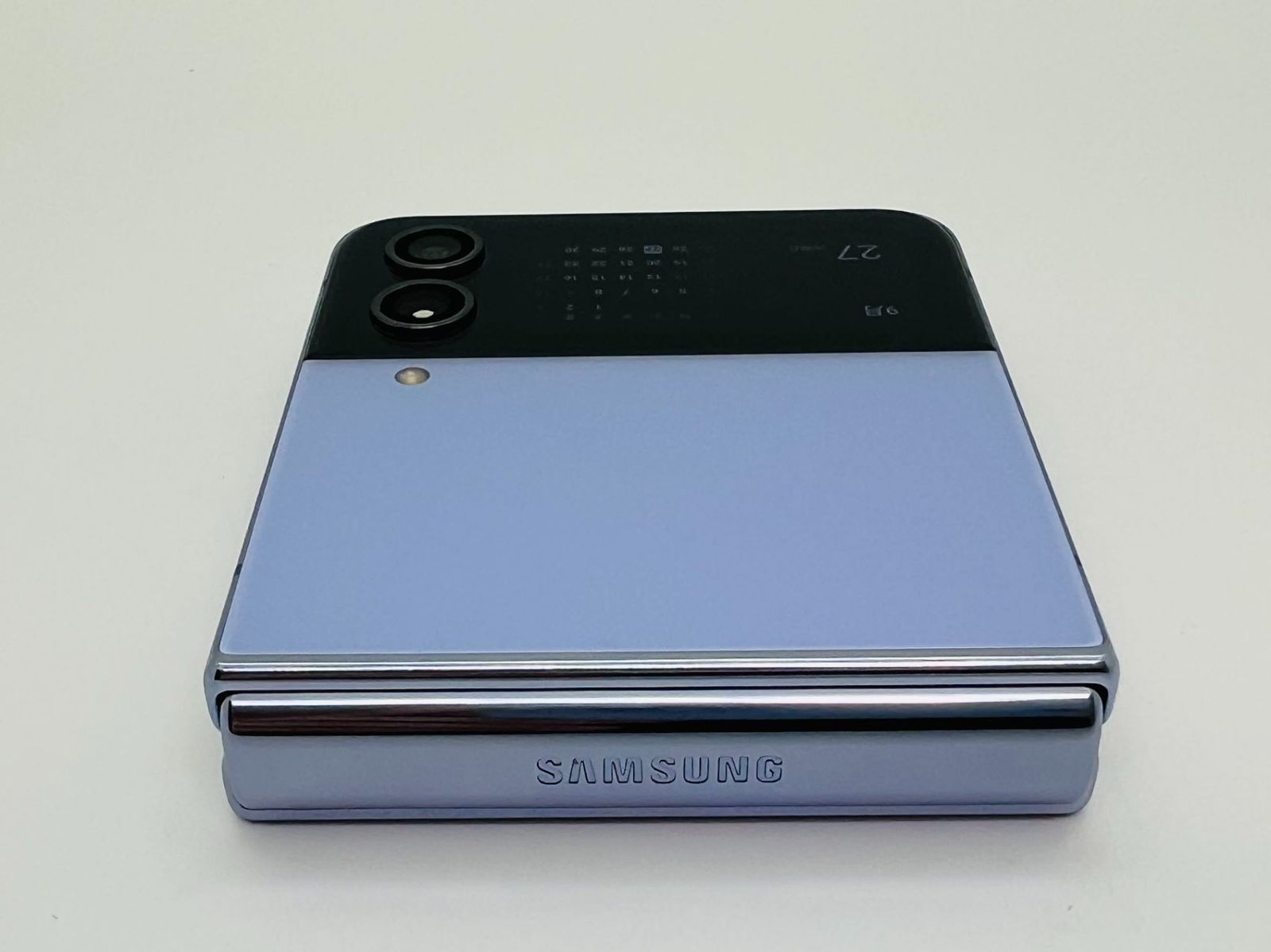 [2699] Galaxy Z Flip4 5G 256GB ライトブルー-2
