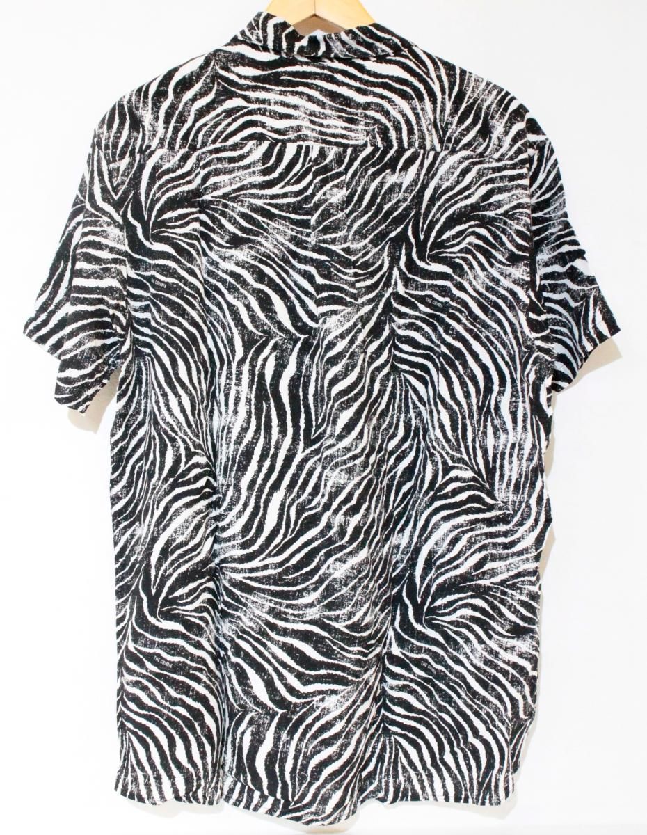 CRIMIE メンズ半袖シャツ XL CRIMIE|TIGER PRINT RAYON SHORT SLEEVE SHIRT|半袖シャツ|XL|cr1-02c3-ss08