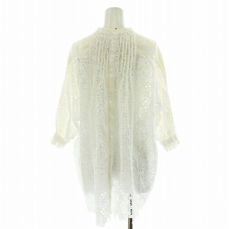 サカイ sacai 21AW Embroidery Lace Knit Pullover エブロイ