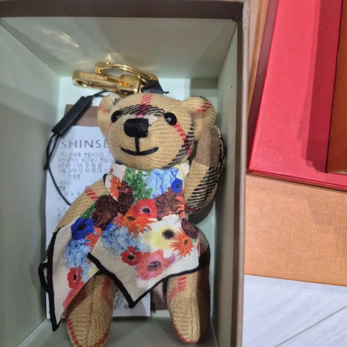 Burberrys クマ柄 スカーフ BURBERRY(バーバリー) テディベア