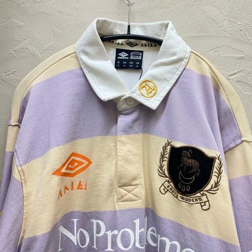 ARIES × UMBRO アリーズ アンブロ RUGBY SHIRT XL マルチカラー