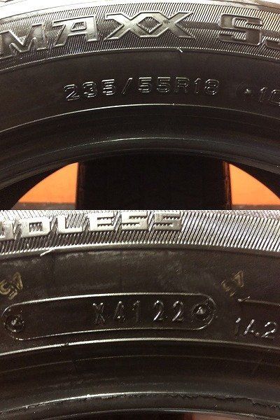 バリ溝 レクサススタッドレス235/45R18 DUNLOP WM03 22年製 バリ溝 レクサススタッドレス235/45R18 DUNLOP WM03 22年製