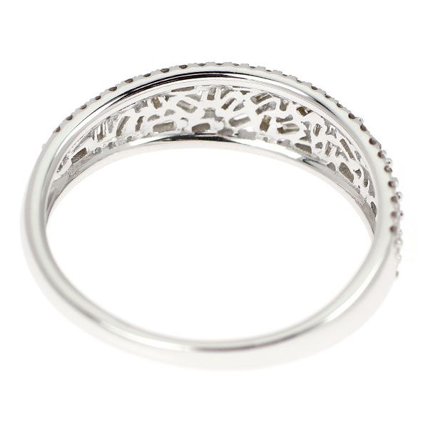 K18WG ダイヤモンド 0.45 リング 指輪