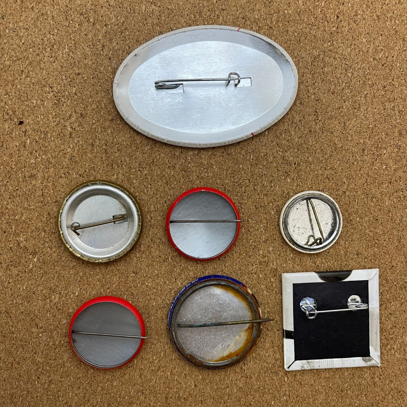 60S 70S 80S 90S Vintage バッジ 17 古着 アンティーク 缶バッジ ビンテージ アンティーク BK 50s ~ 60s 70s 80s 90s
