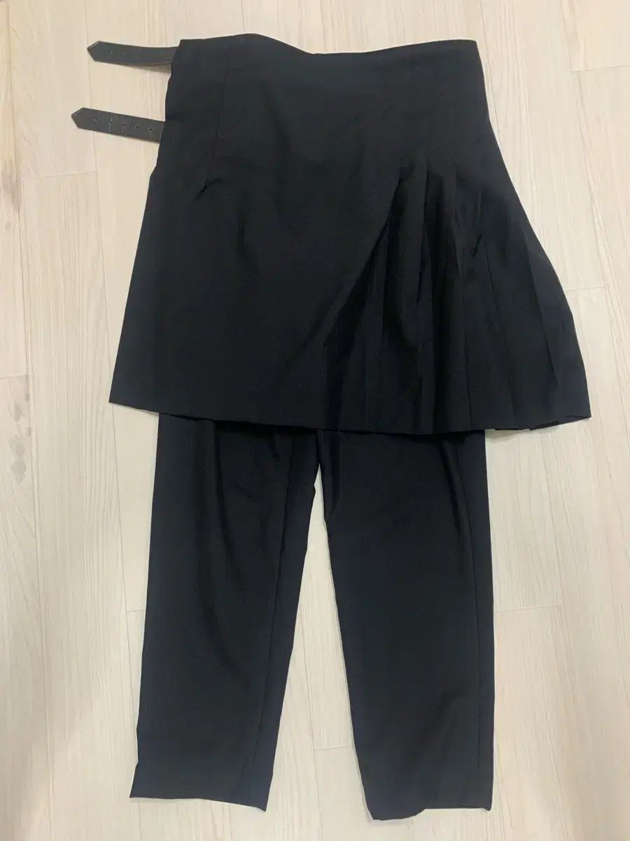 BLACK COMME des GARCONS ラップ スカート パンツ