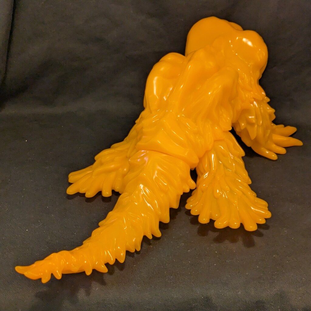 世紀の大怪獣　マーミット ヘドラ　水中期　 ピンク成型 青/黒/赤塗装　開封品 世紀の大怪獣 マーミット ヘドラ 水中期 ピンク成型 青/黒/赤