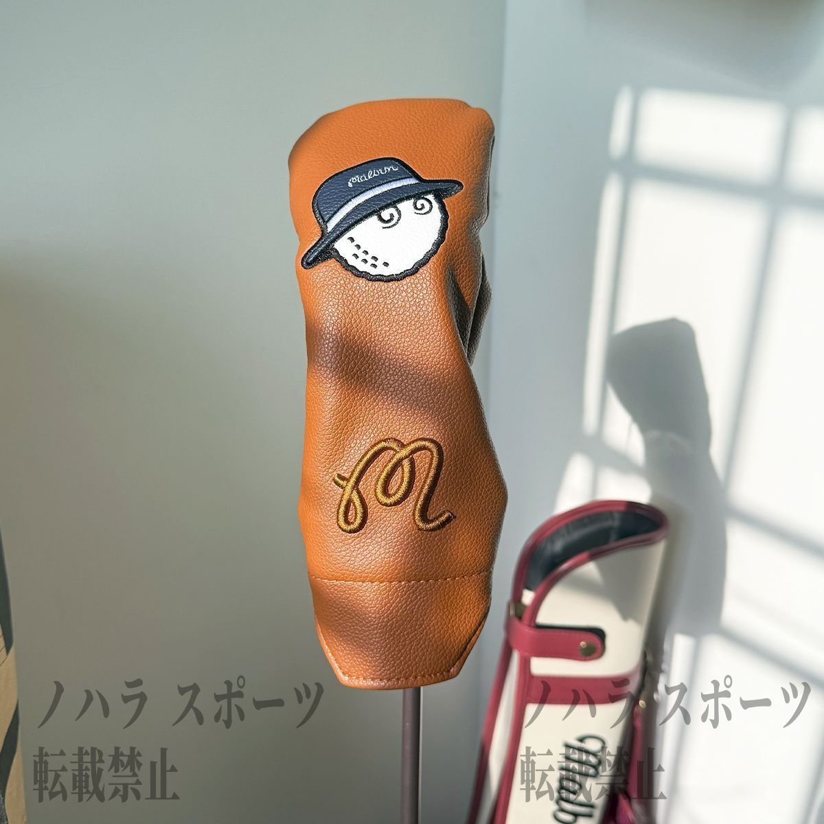 3点セット 1 F U MALBON GOLF ヘッドカバー LLC-HASEGAWATOSO_COM