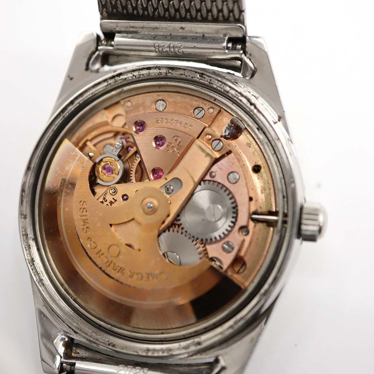 稼動品】OMEGA Geneve 166.041 ジュネーブ デイト 自動巻き