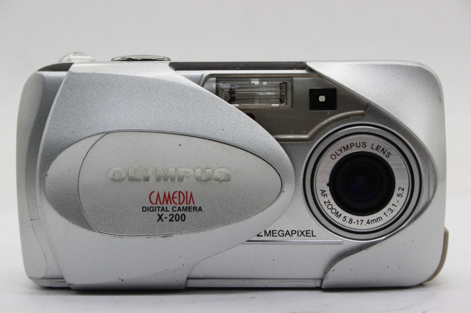 オリンパス 【返品保証】 オリンパス Olympus CAMEDIA X-2 3x バッテリー付き コンパクトデジタルカメラ v2141