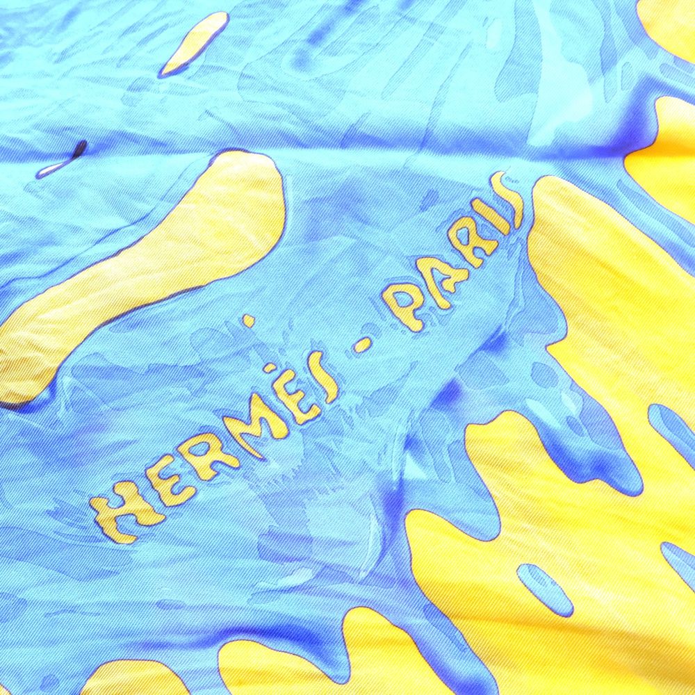 HERMES (エルメス) Peinture Fraiche ペンキ塗りたて カレ90