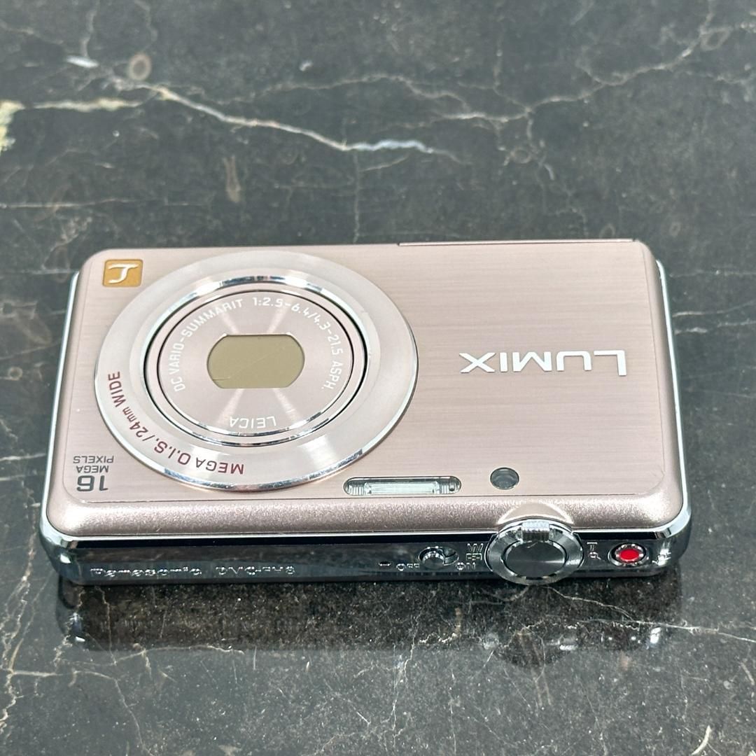 Panasonic LUMIX DMC-FH8 ピンク コンデジ デジカメ 動作品・特典無料