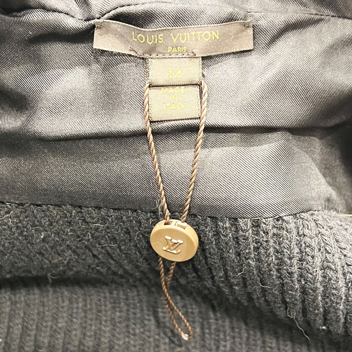 ファーニット切り替えブルゾン