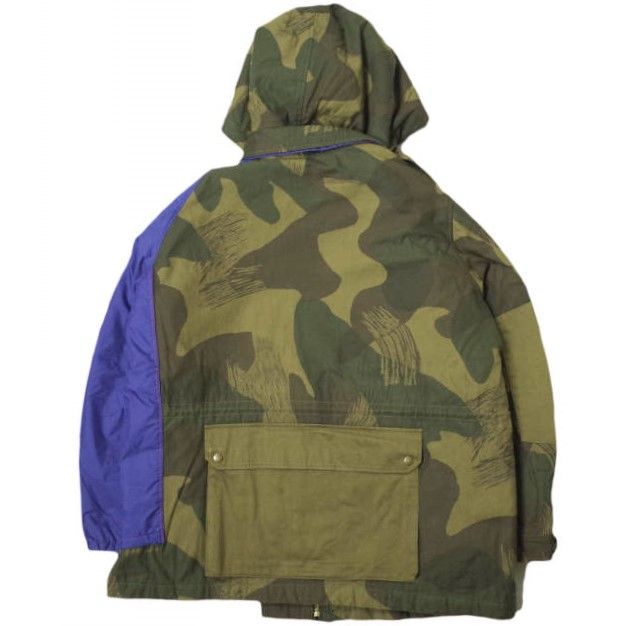 kolor BEACON カラービーコン 21AW 日本製 異素材ドッキングコート 