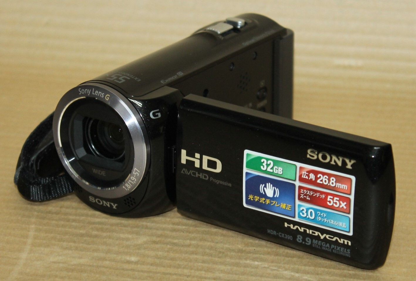 77373☆SONY デジカメ ハンディカム HDR-CX390 - メルカリ