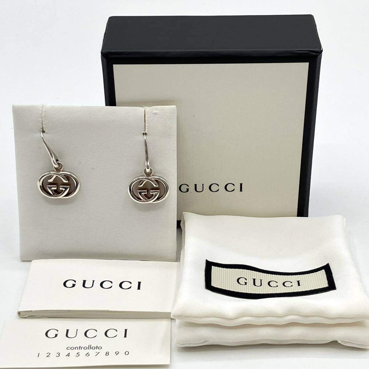 GUCCI gg ロゴ ピアス シルバー 925 GUCCI グッチ ピアス レディース シルバー925 ジュエリー ロゴ