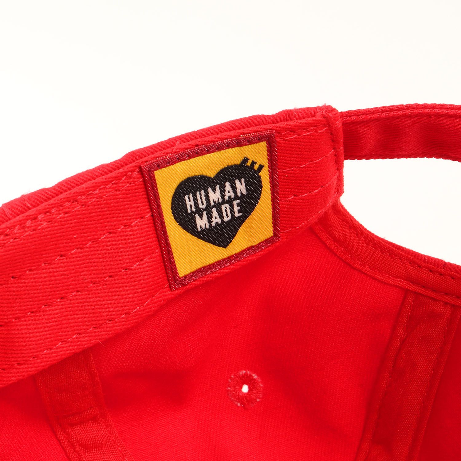 HUMAN MADE girls don't cry キャップ 赤 Human Made X Girls Don't Cry Valentine's Day 6-Pannel Cap Red
