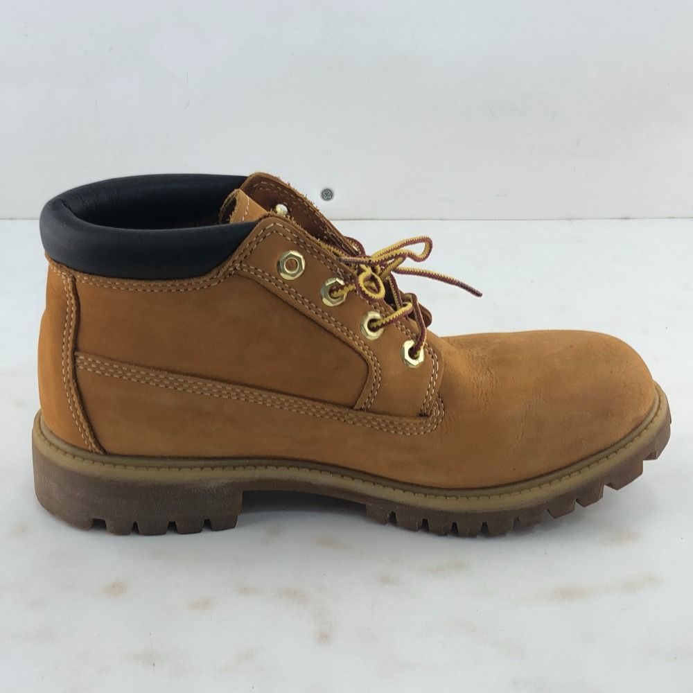 02w07476 ティンバーランド Timberland WATERPROOF CHUKKA BOOT ウォータープルーフ チャッカブーツ ブラウン  25.5cm 中国製 メンズ ４ホールブーツ ブーツ 20361 【中古品】 - メルカリ