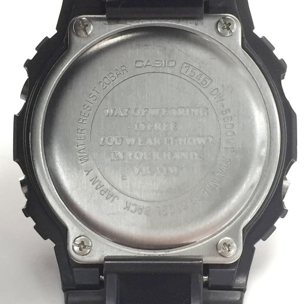 CASIO カシオ G-SHOCK VICTIMコラボ 5周年記念モデル DW-5600VT