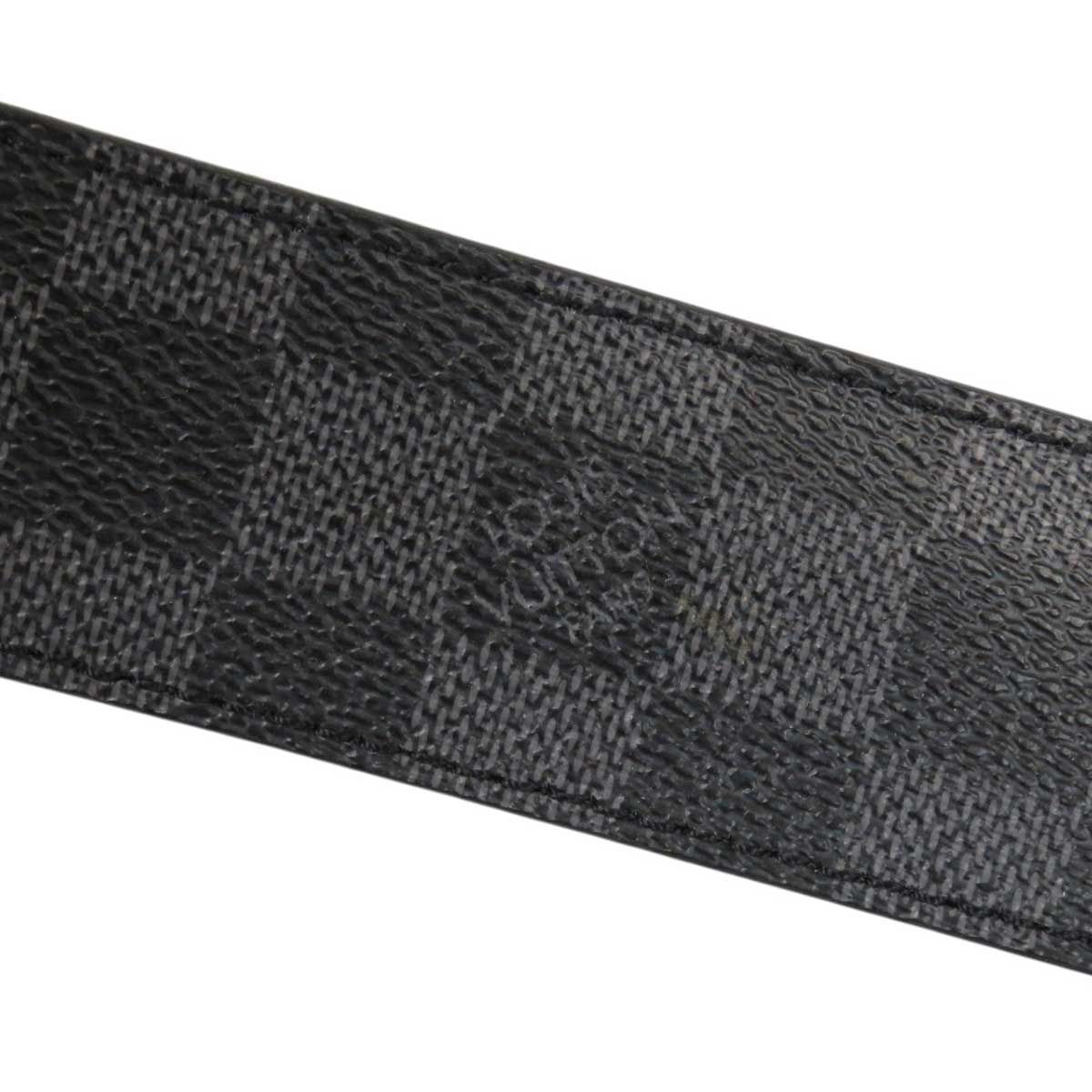 ルイヴィトン ベルト ダミエグラフィット サンチュール LVイニシャル