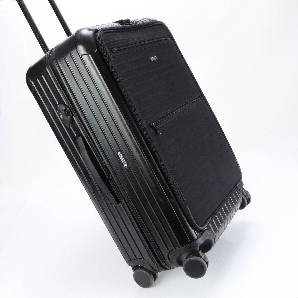 美品 リモワ ボレロ 4輪 スーツケース キャリーケース ポリカーボネート ボストン バッグ 出張 旅行 トランク A4 メンズ MKE BJ17-3【中古】