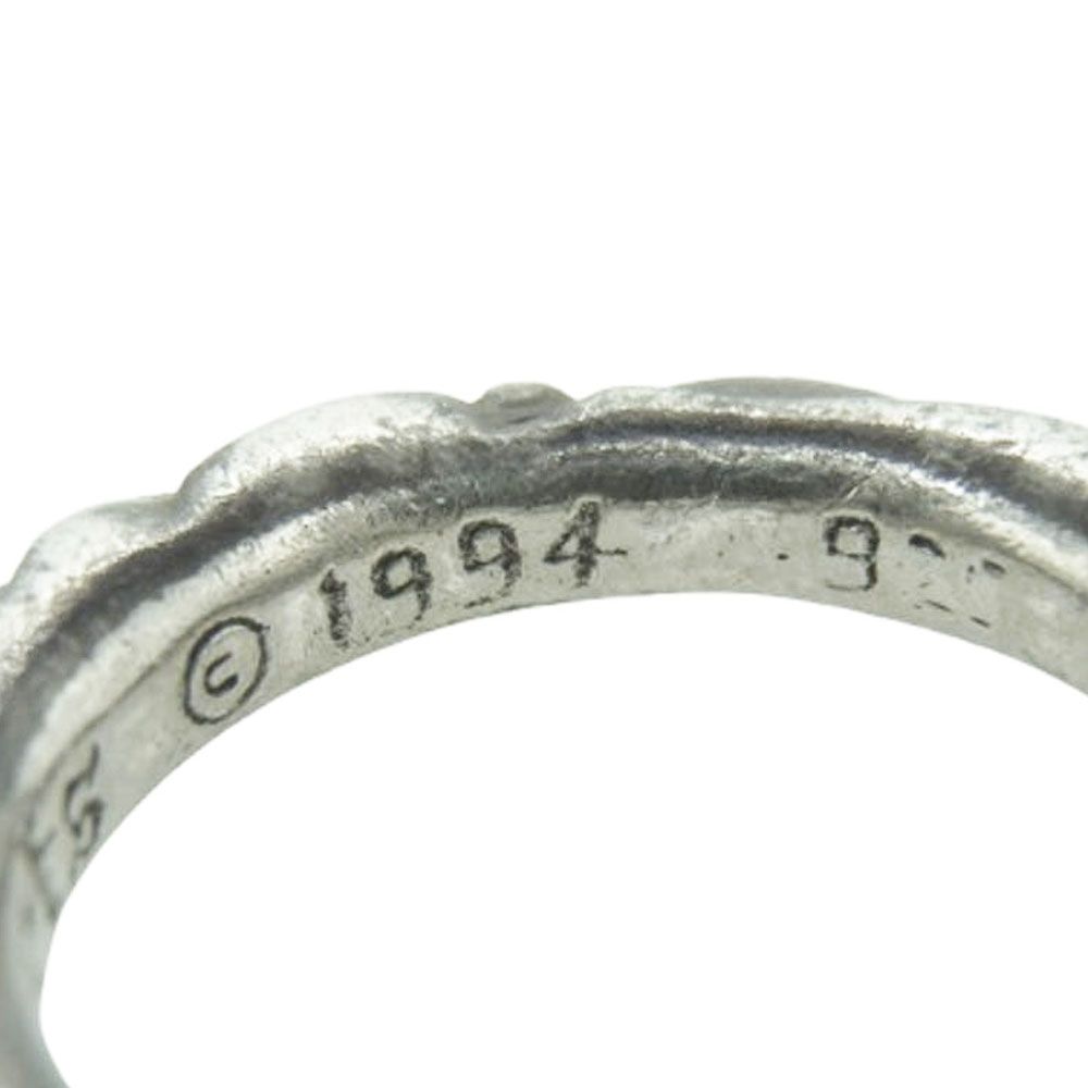 CHROME HEARTS クロムハーツ 原本無 SCRL BAND スクロールバンド リング シルバー系 13号 WWW_SHINETEETH_COM