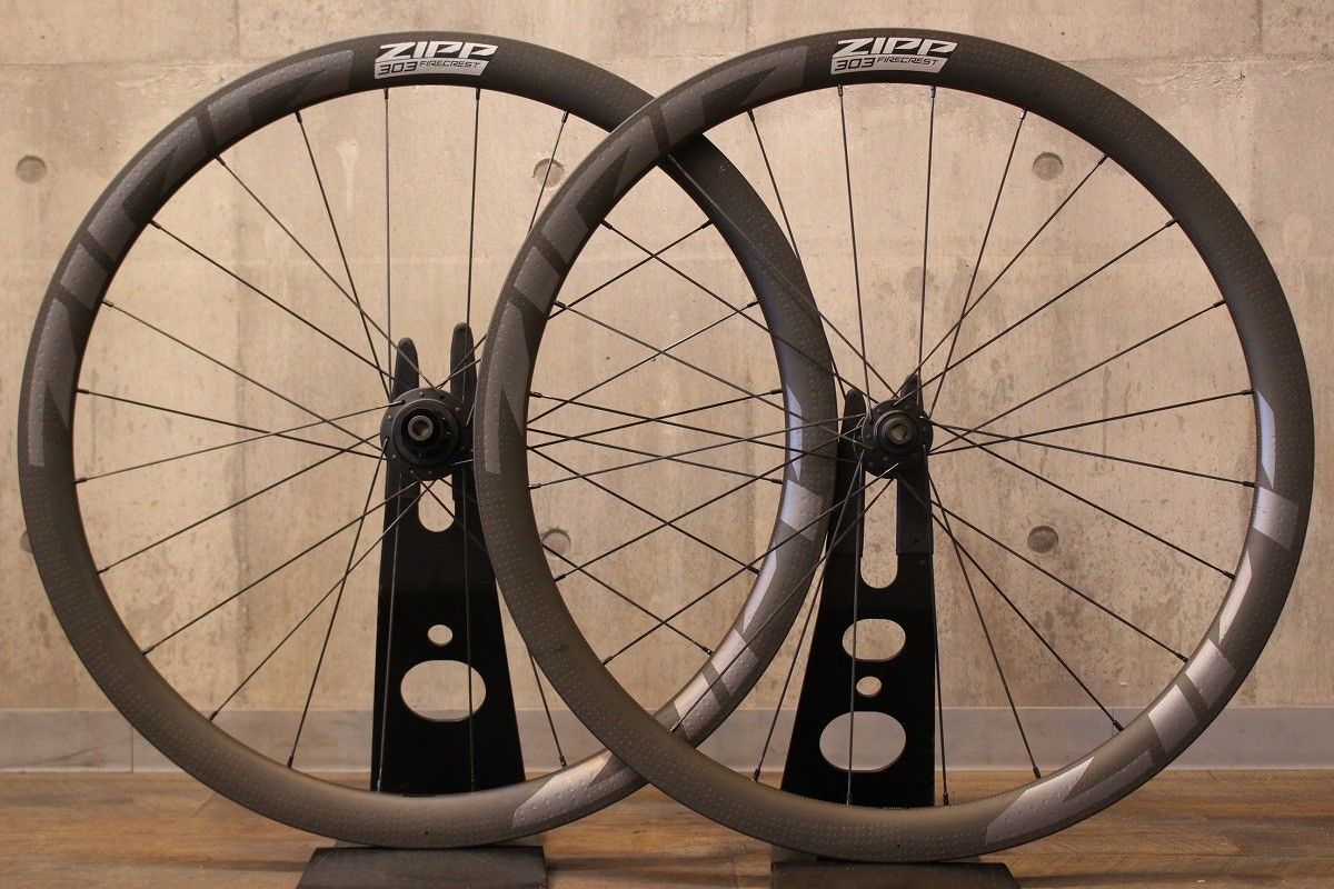 ジップ ZIPP 303 FIRECREST DISC カーボン チューブレス フックレス シマノ 11/12S ワイドリム 25C  ホイールセット【名古屋店】 - メルカリ