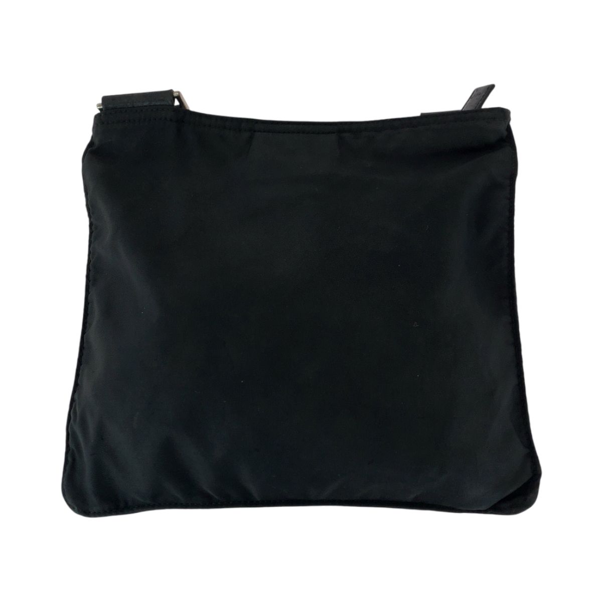 プラダサコッシュショルダーバッグ三角ロゴテスートナイロン黒ブラック