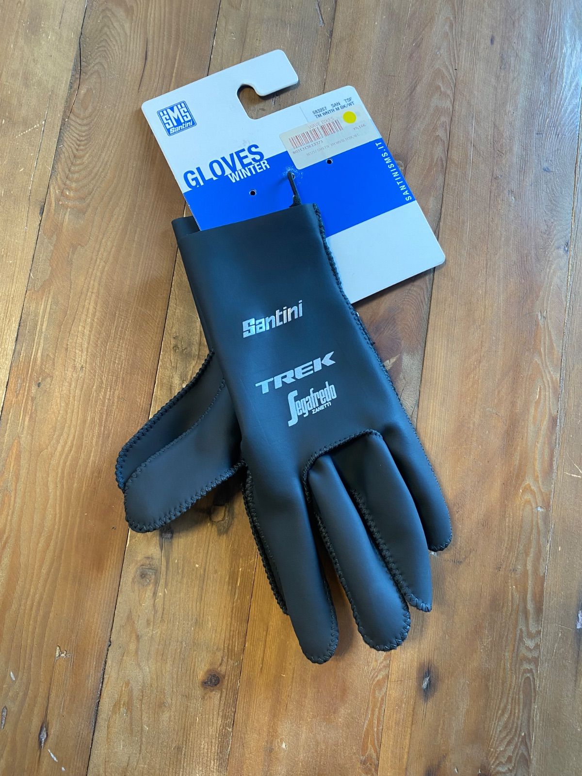 santini TREK–segafredo team winter glove M - メルカリ