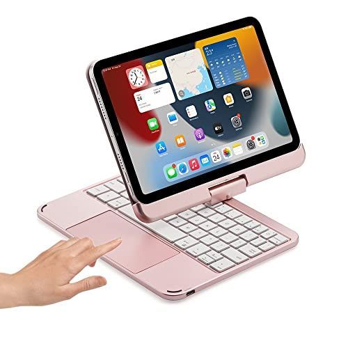 Amazon.co.jp: iPad mini6 キーボードケース 360度回転 トラック