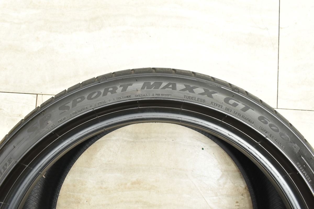 交換用に】ダンロップ SPスポーツマックス GT600A 245/40R18 4本セット 