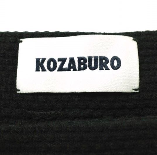 KOZABURO コウザブロウ 23AW 日本製 3D SHAPED TROUSERS - SASHIKO