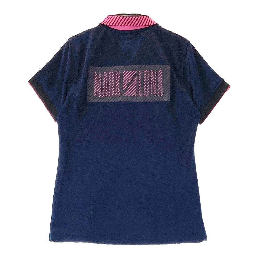 サイズ：M MARK&LONA マークアンドロナ 半袖ポロシャツ 星 総柄