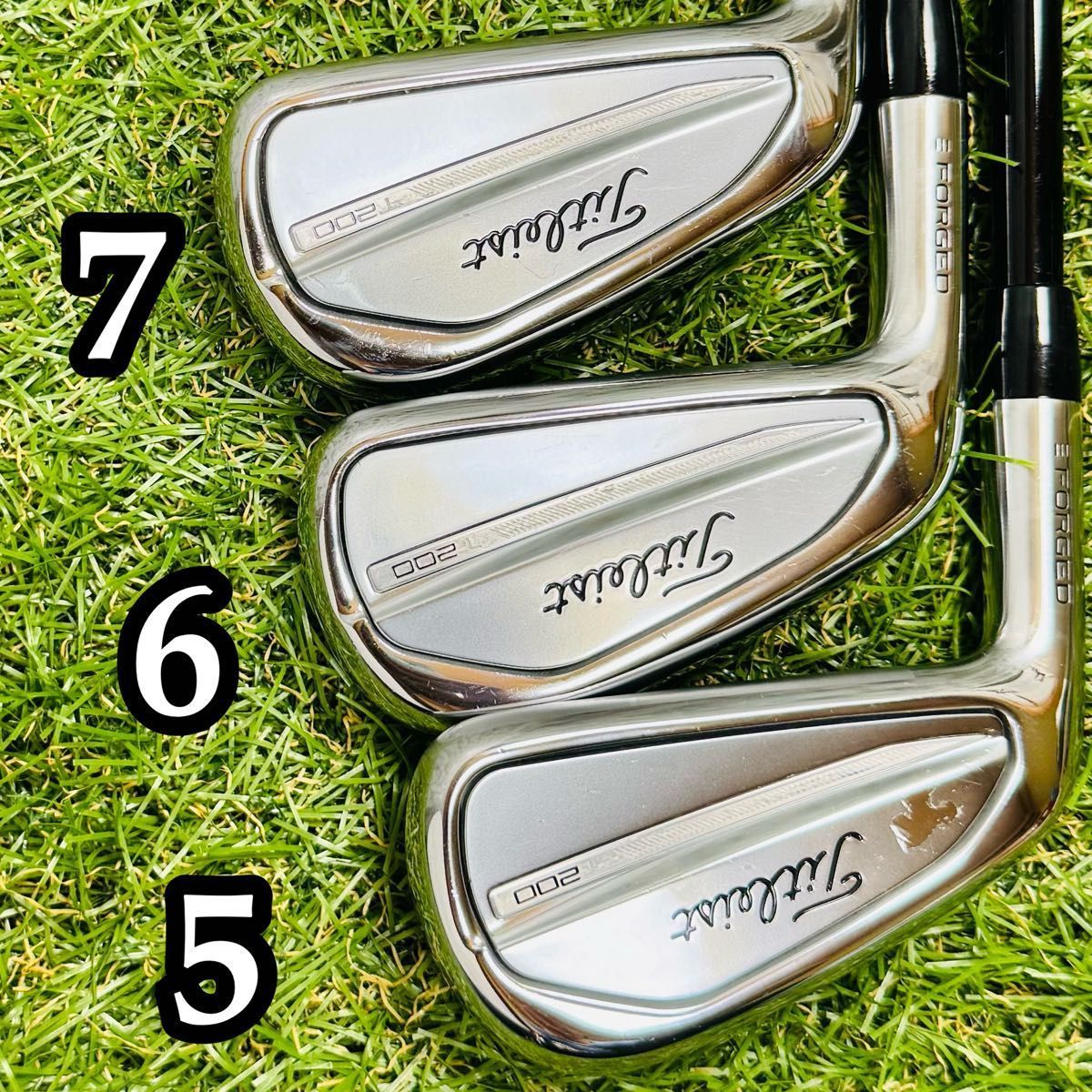レフティ】タイトリスト T200 2023 メンズアイアンセット 6本 S