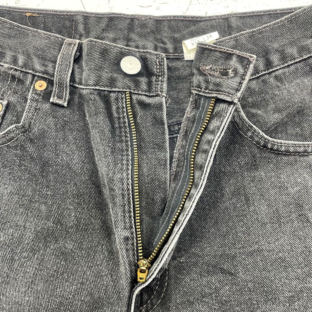 Levi's 550 ブラック W33 L34 デニムパンツ US古着・90's】Levi's 550 RELAXEDFIT W33/L34 リーバイス