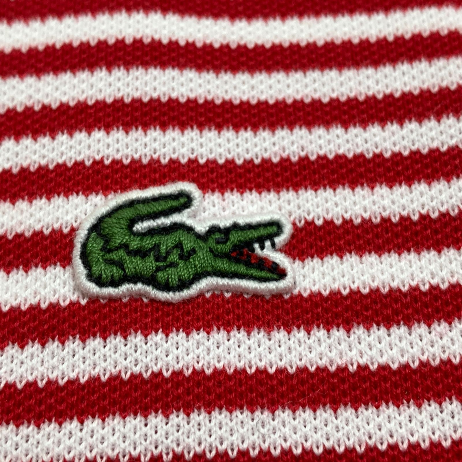 f001 H 未使用 タグ付き Lacoste ラコステ ポロシャツ サイズ :M
