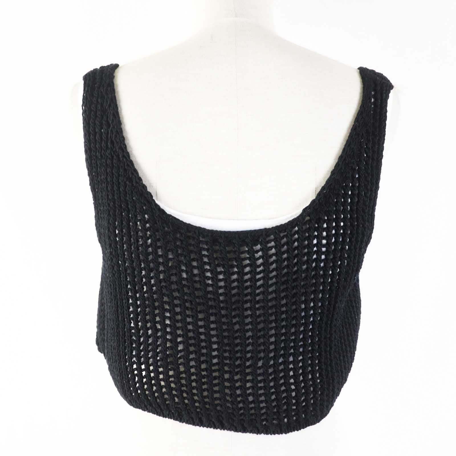 極美品◎PRADA プラダ 23SS P29980 コットン トライアングルロゴ