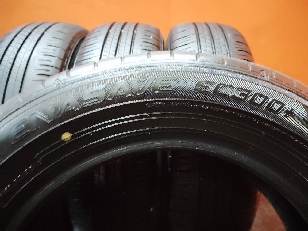 DUNLOP ENASAVE EC300+ 185/65R15 15インチ 夏タイヤ 4本 23年製 バリ溝 ノート フリード シエンタ ヴォクシー ノア プレミオ等　(VTH176) DUNLOP（ダンロップ） 185/65R15 DUNLOP ENASAVE EC300+ タイヤ サマー