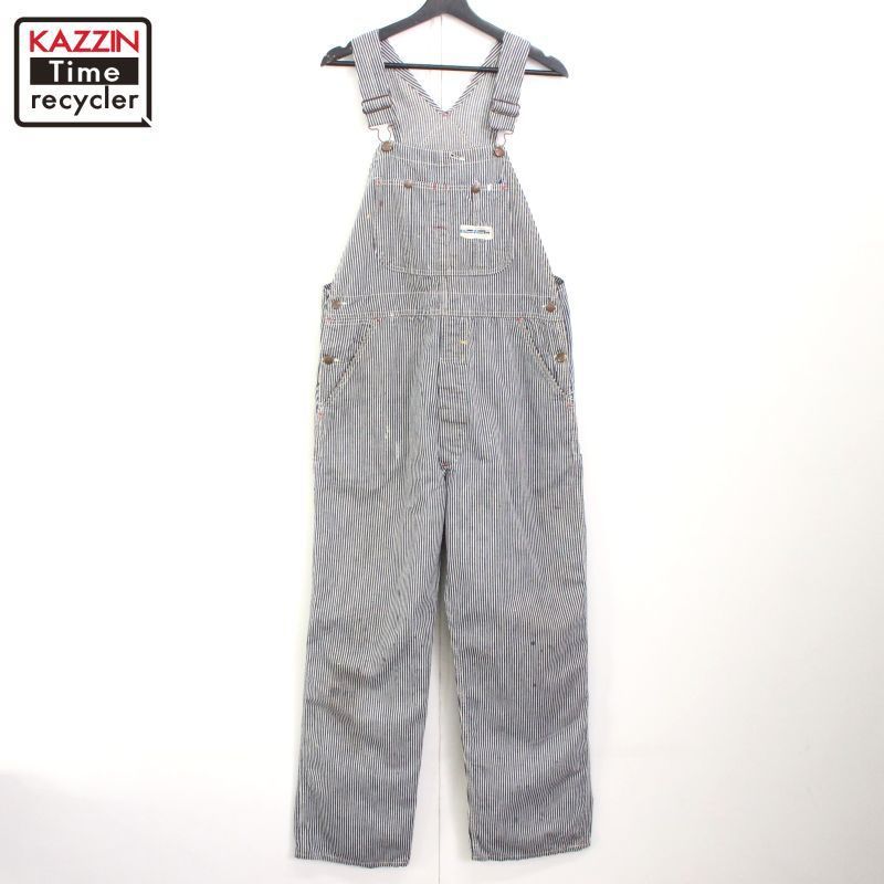 ☆パワーハウス 50's 60's ヒッコリーオーバーオール 中古☆ヴィンテージ 60s vintage POWRHOUSE ヒッコリー オーバーオール メンズ M