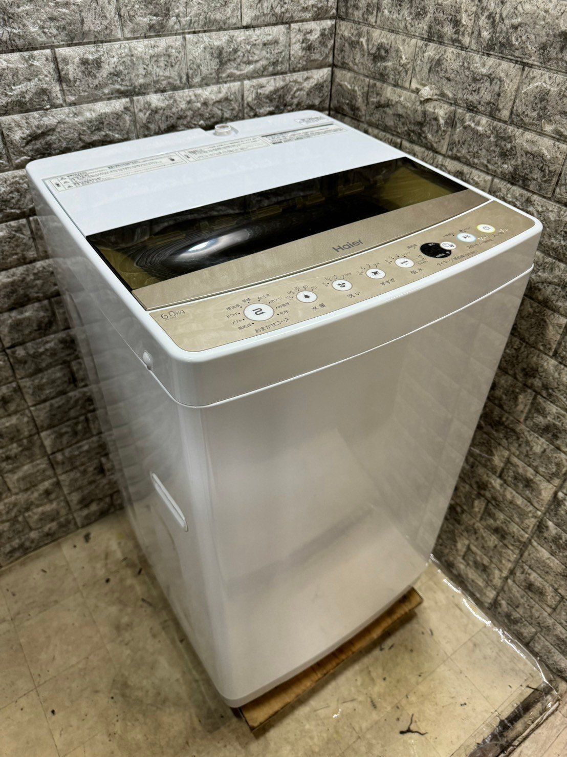 全国送料無料☆3か月保証付き☆洗濯機☆ハイアール☆2021年☆6.0kg☆JW 