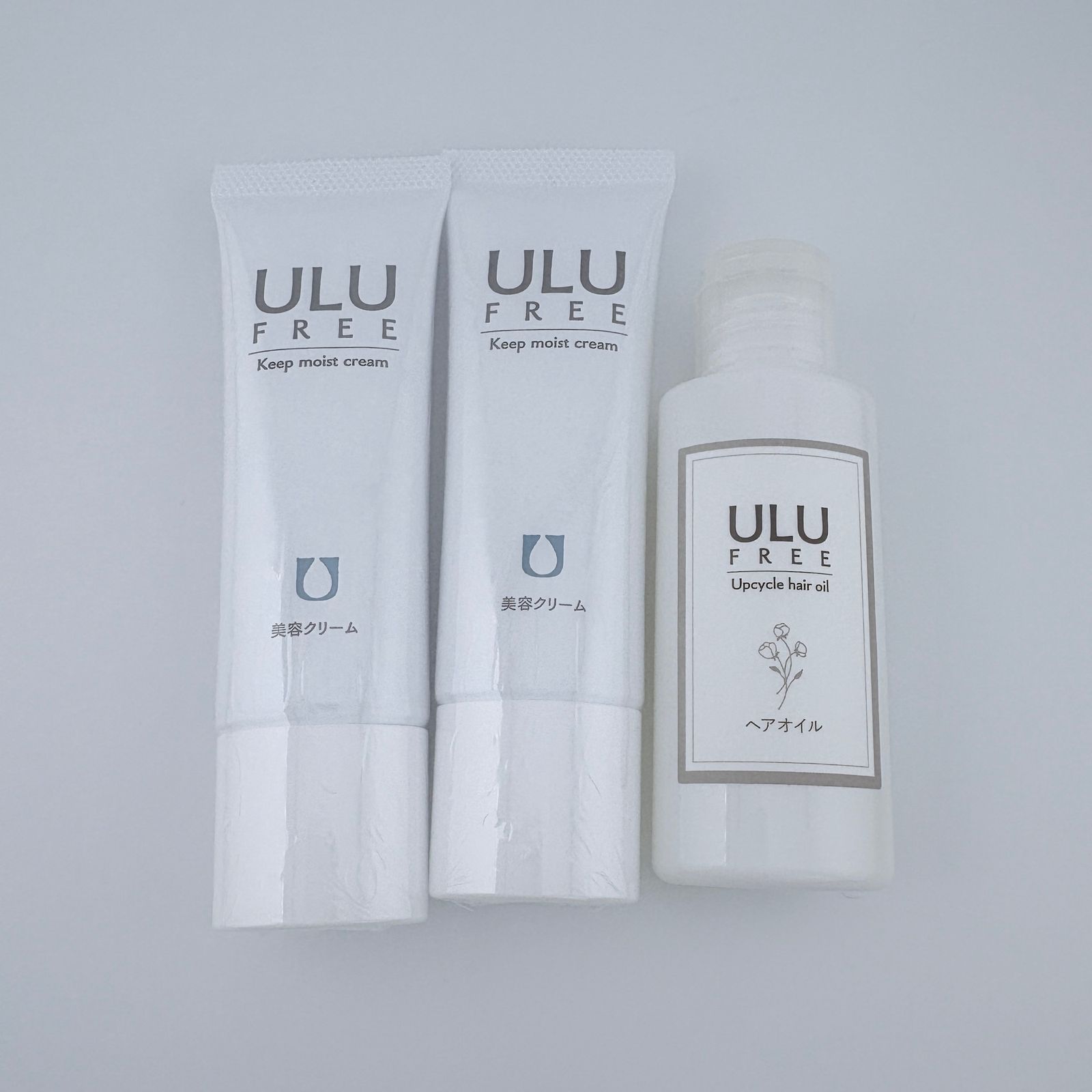 ULU ウルウキープモイストクリーム3本セット ULU（コスメ） 【ULU FREE
