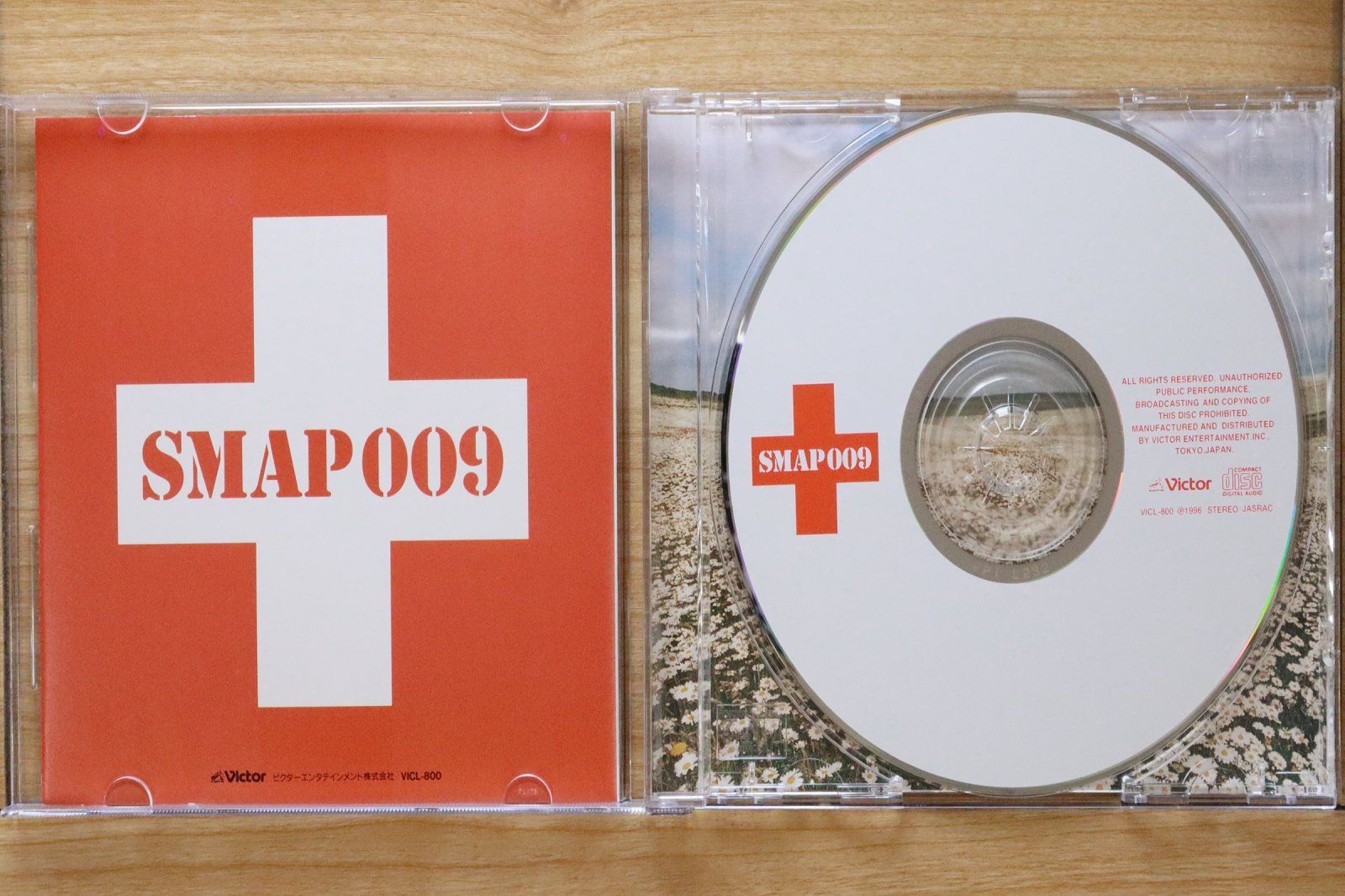 国内盤CD☆スマップ/SMAP□ SMAP 009 【VICL800/4988002337194】W52180