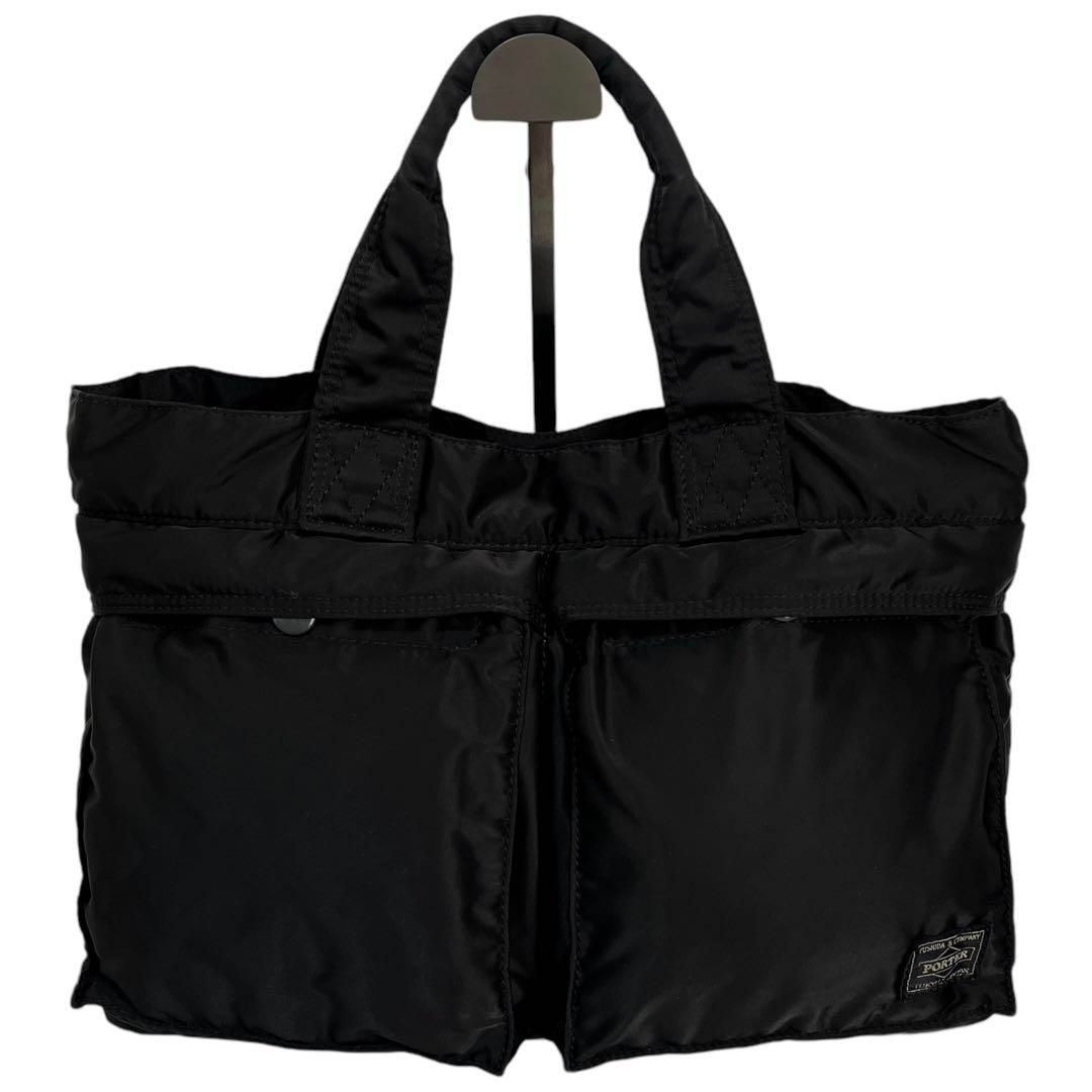 【美品】PORTER ポーター タンカー ブラック トートバッグ Mサイズ TANKER(タンカー) TOTE BAG | 吉田カバンホームページ | YOSHIDA & Co.