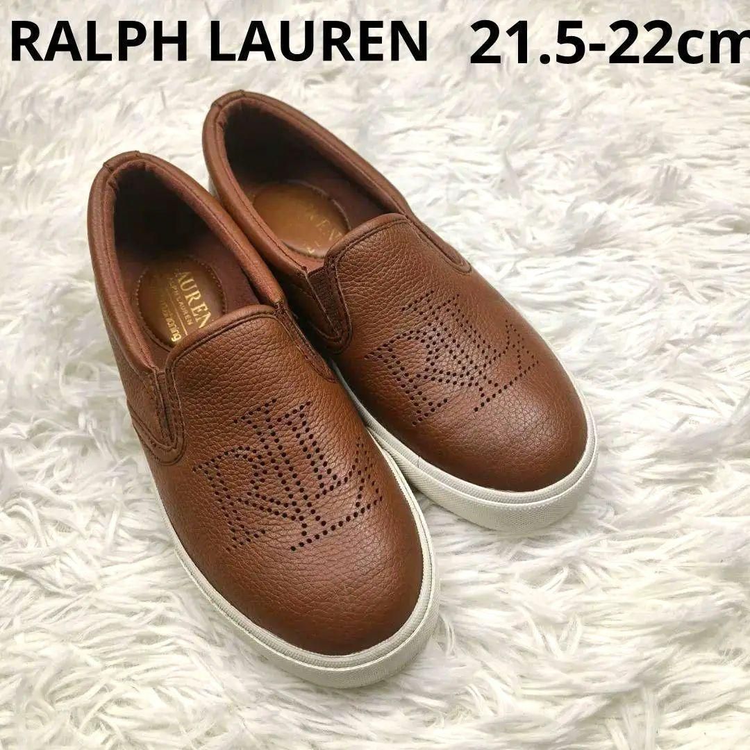 ラルフローレン スリッポン レザー スニーカー RALPH LAUREN ラルフローレン スリッポン レザー スニーカー RALPH LAUREN