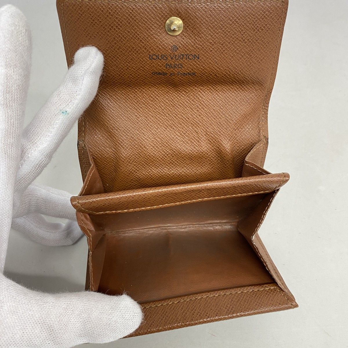 LOUIS ばけれ VUITTON ルイ・ヴィトン ポルトモネ・プラ 小銭入れ
