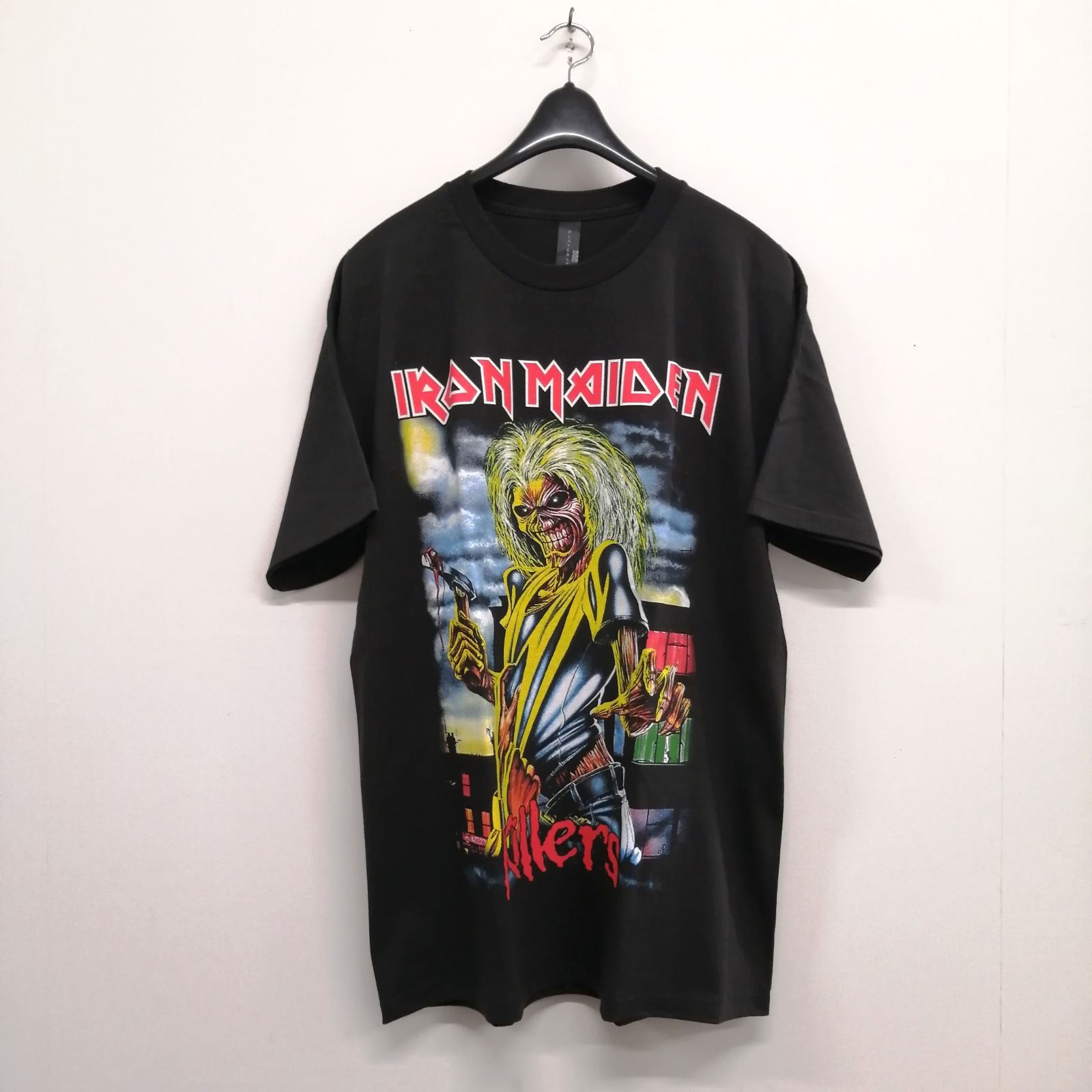 新作】【Killers／キラーズ・IRON MAIDEN Tシャツ（ブラック