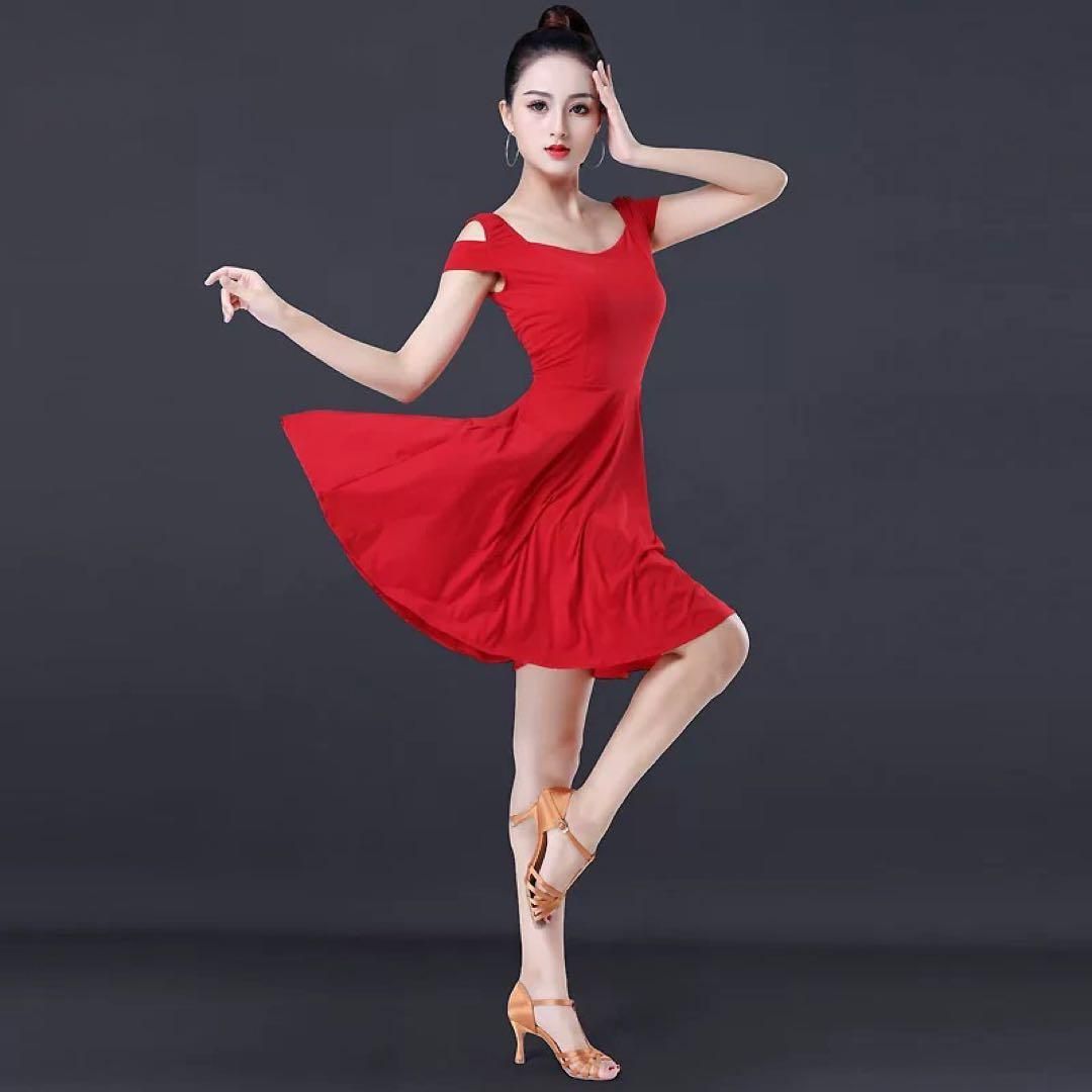 ラテンダンス練習着❤ワンピースタイプ！シンプルで可愛い！ ラテンダンス練習着❤ワンピースタイプ！シンプルで可愛い！ 2025年